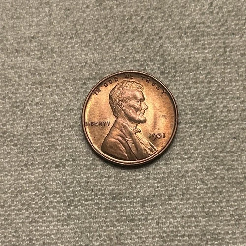 1931 LINCOLN CENT- UNC Red AP