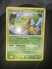 Pokemon Cards: Diamond and Pearl Rare: Carnivine 21/130