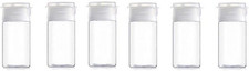 Travel Size Plastic Empty Squeeze Bottles, 6 Pcs 30 Ml/1 Oz Empty Plastic Sample