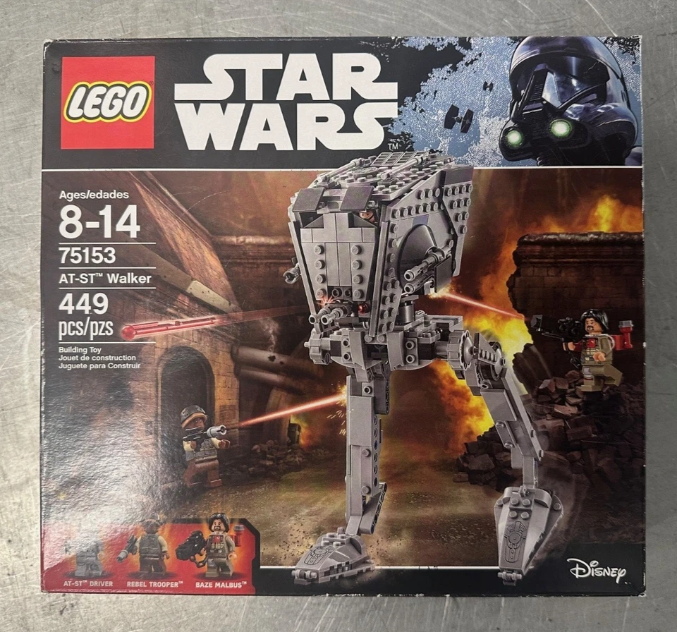 LEGO Star Wars 75153 AT-ST Walker NIB retired 449 pcs - Image 2 of 4