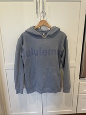 Lululemon Hoodie Blue Logo Read Description Size 8