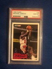 💎🔥Michael Jordan 1993 Fleer #28 PSA 10 GEM MINT