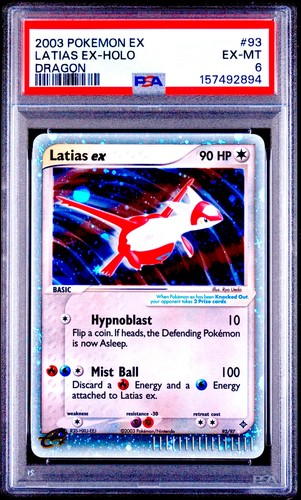 Latias ex graded PSA 6 for sale on eBay