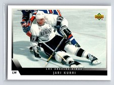 1993-94 Upper Deck #332 Jari Kurri Los Angeles Kings Hockey Card