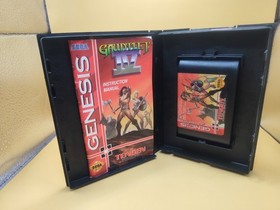 Gauntlet IV (Sega Genesis, 1993) Complete In Box Free Shipping 