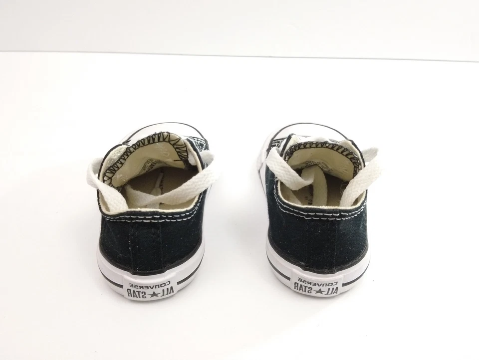 Camiseta baja Converse Infant Chuck Taylor All Star negra talla 4 ¡100 % auténtica! Foto 4 de 4