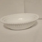 New ListingVintage Indiana MILK GLASS Hen On Nest Base - BASE ONLY - *READ Description*