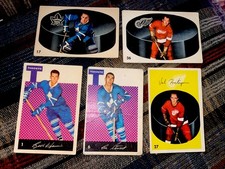 1962-63 PARKHURST CARDS BILLY HARRIS LARRY HILLMAN NHL HOCKEY WARREN GODFREY AHL