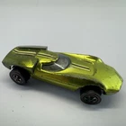 HOT WHEELS REDLINE TURBO-FIRE LIME W/ LIGHT INTERIOR 1968 Vintage