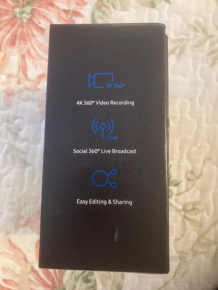 New Samsung Gear 360 Spherical Cam 4K Camera - Image 2 of 4