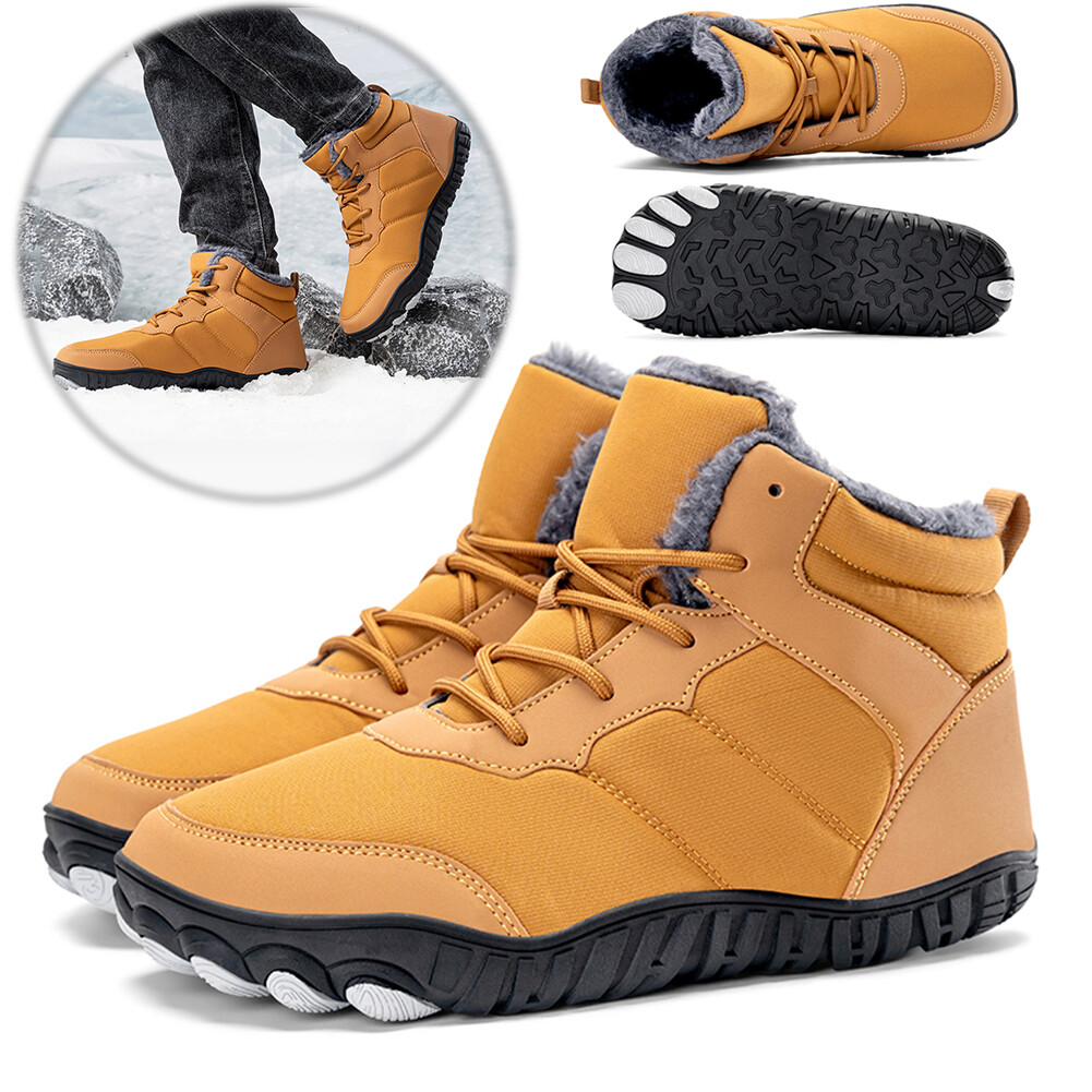 SAOLA Scarpe da trekking a piedi nudi antiscivolo invernali stivali da neve leggeri per viaggi outdoor