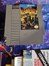 Rampart - Authentic Nintendo NES Game - Tested & Works - CIB w/ Inserts 