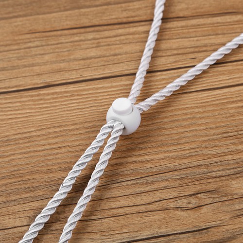 100 Plastic Spring Loaded Round Toggle Stopper Cord Locks End Single Hole Rope - Picture 75 of 97
