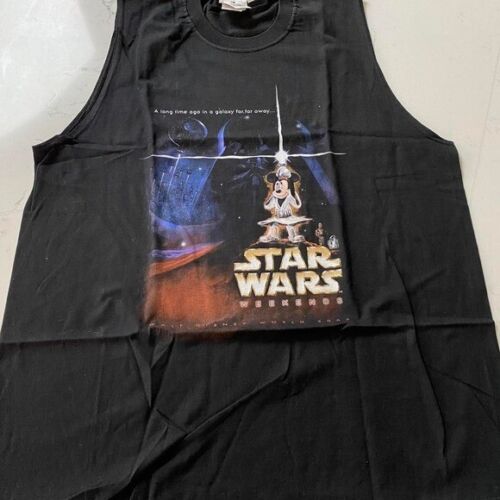 NWT Vintage Disney Mickey Star Wars weekend tank top men's size XL
