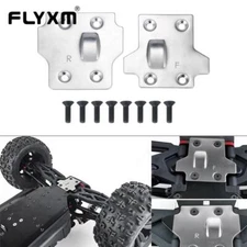 Front & Rear Skid Plate Bottom Chassis Armor Protection For 1/8 RC ARRMA KRATON