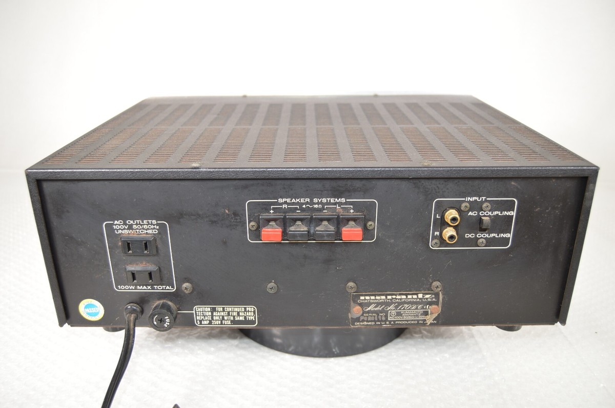 Marantz Model 170 DC パワーアンプ 本体 Marantz Model 170 DC パワーアンプ 本体