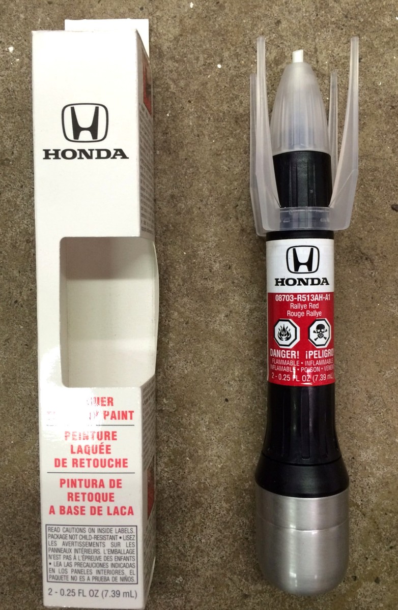 Genuine OEM Honda Touch-Up Paint Pen - R-513 Rallye Red | eBay