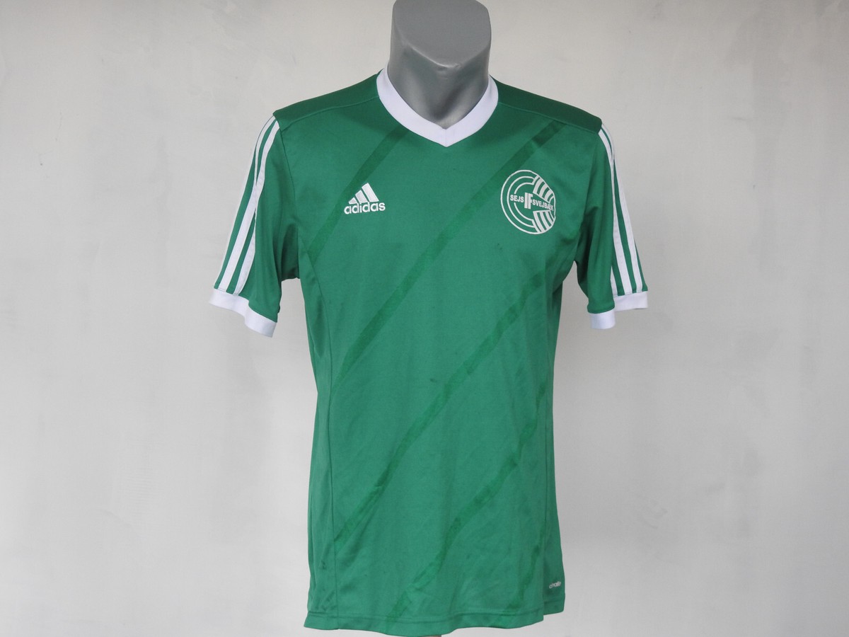 Sejs-Svejbæk I.F. Jersey Adidas Green Coach Shirt Size M Football