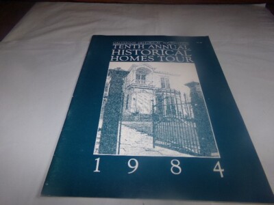 Vintage Galveston Historic Home Tour Tenth Annual Everett House John Moser 1984