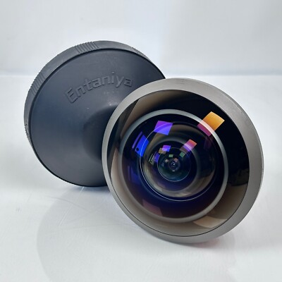 ENTANIYA Super Wide-Angle Fisheye HAL 250 Degree 2.3mm MFT Mount F5.6 Lens