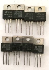 8x NOS National Semiconductor LM304T12  +12v Linear Voltage Regulator 1.5 amps