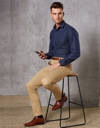 Benchmark Mens Boston Stretch Chino 