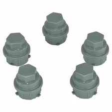 Dorman Grey Lug Nut Covers M24-2.0 Hex 19mm Set 5 for Chevy Buick Pontiac Saturn