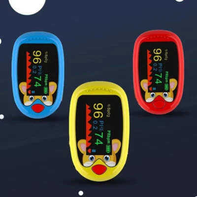 Child | Infant Oxygen Monitor Finger Pulse Oximeter Rechargeable SPO2 for Kids