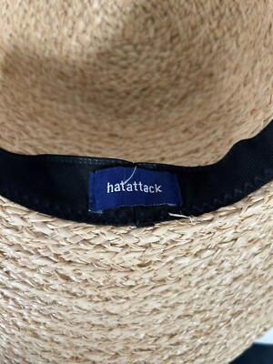 Hat Attack Rosé All Day 100% Raffia Straw Floppy Sun Hat  display picture 2
