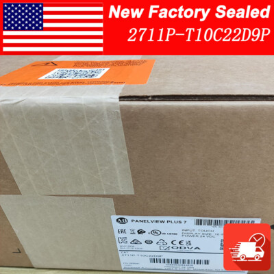 New In Box AB 2711P-T10C22D9P /B PanelView Plus 7 Terminal 2025