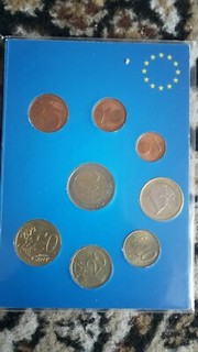 Irland 2002 KMS zirkuliert Kursmünzensatz (gesäubert)