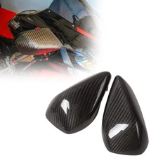 100% Carbon Fiber Motorcycle Mirror Cover For Aprilia RSV4 2022