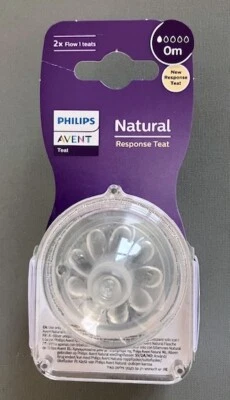 Philips Avent Sauger Natural Response für Babyflasche (verschiedene Größen) NEU