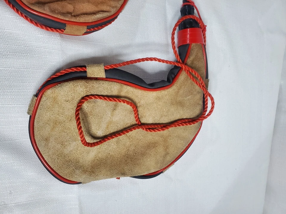 Винтажная сумка Coghlans Bota столовая пара с полиэтиленовой подкладкой для кемпинга походов кожи охоты - Изображение 3 из 4