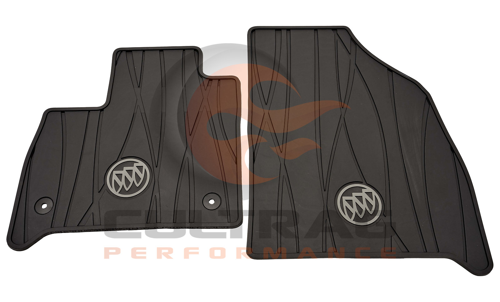 20182022 Buick Enclave Genuine GM Front All Weather Floor Mats Black