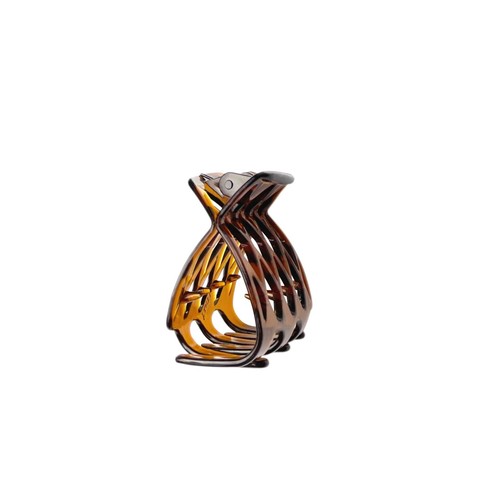 schöner Haarkrebs Haarklammer Haarspange Innenzahnung ca. 4,2 cm x 4,5 cm SOLIDA - Bild 3 von 3