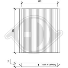 Filtre d'habitacle Hyundai I30