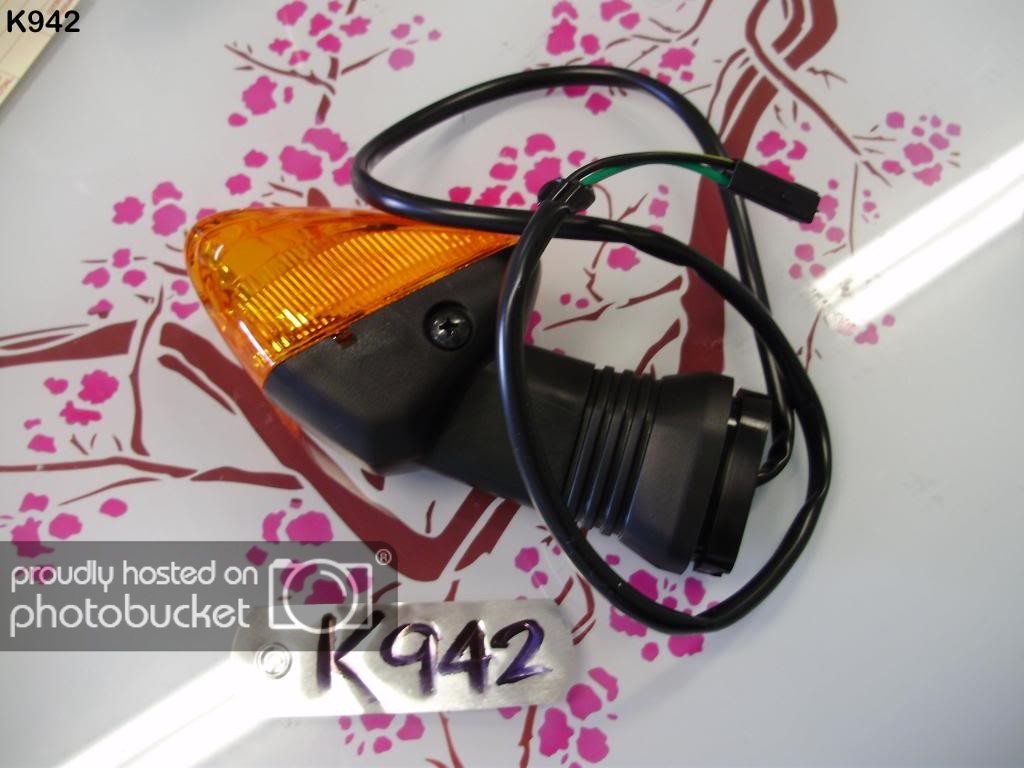 ♡❣️ S KAWASAKI ZX 6R 05 - 07 LH REAR FLASHER 23037-0113 NEW OLD