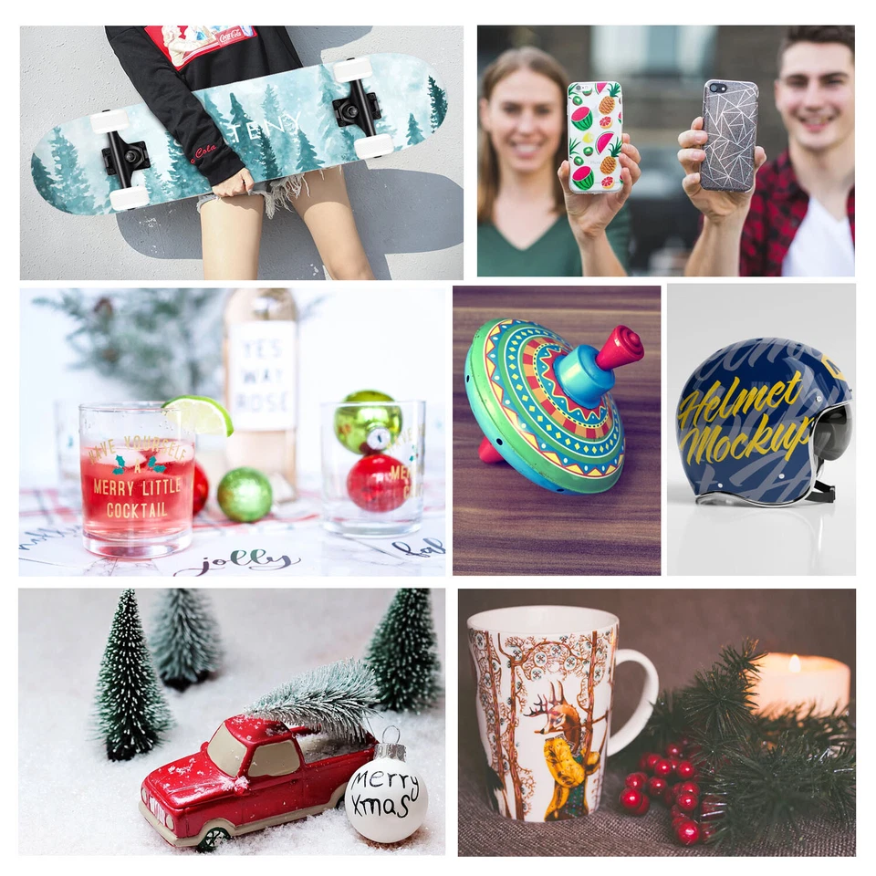 A-SUB Waterslide Decal Paper Inkjet Clear 8.5x11 Water Slide Transfer 20 Sheets - Image 4 of 4