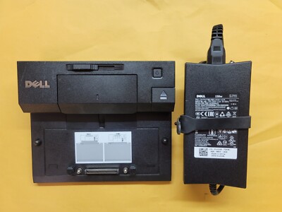 Dell K07A Latitude E-Port USB 3.0 Docking Station PDXXF with OEM 130W Charger