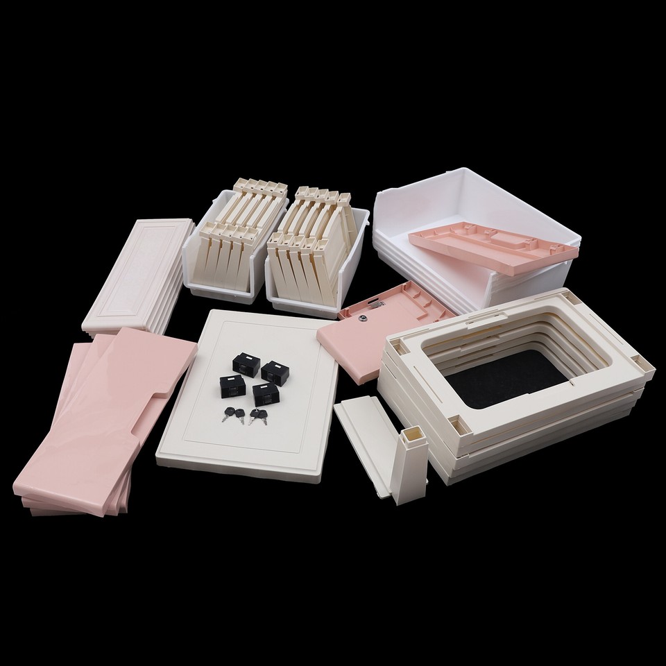 6 Closet Drawers Organizer Storage Plastic Dresser Clothes