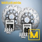 11.8 11.5 HARLEY FLOATING ROTOR WITH BRAKE PADS FOR SOFTAIL FRONT & REAR SET