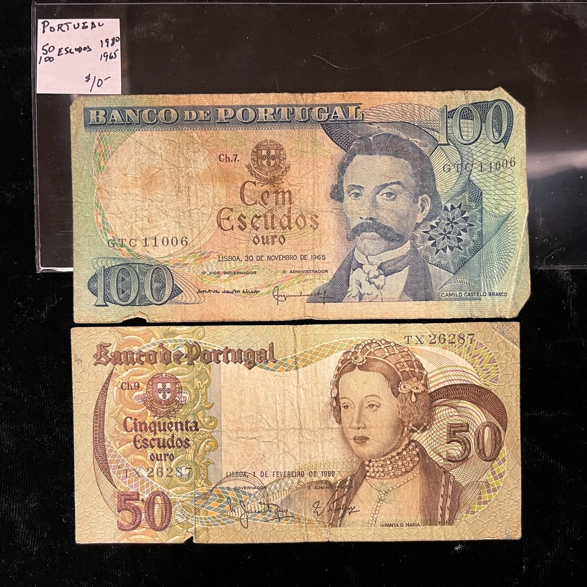 葡萄牙纸币| eBay