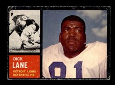 1962 Topps #60 Dick Lane   VG X3711363