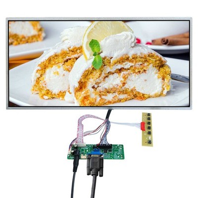 17.3'' 1080P FHD 300 nits TFT LCD Screen Panel ,VGA LVDs 40 pins Driver Board