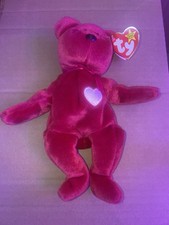 Ty Beanie Baby, Valentina, Day 1999 /1998 NMWT and errors w/ Tag protector