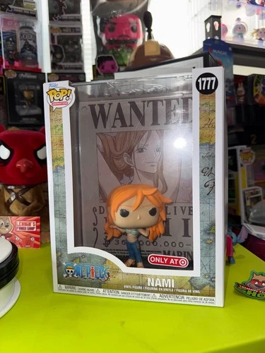 Funko Pop! One Piece Nami Wanted poster exclusive #1777