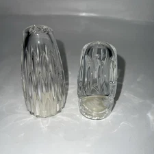 Princess House Highlights / Royal Highlights  Pair Salt & Pepper Shakers