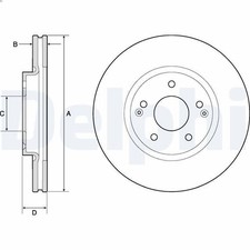 Disque de frein Ssangyong ACTYON