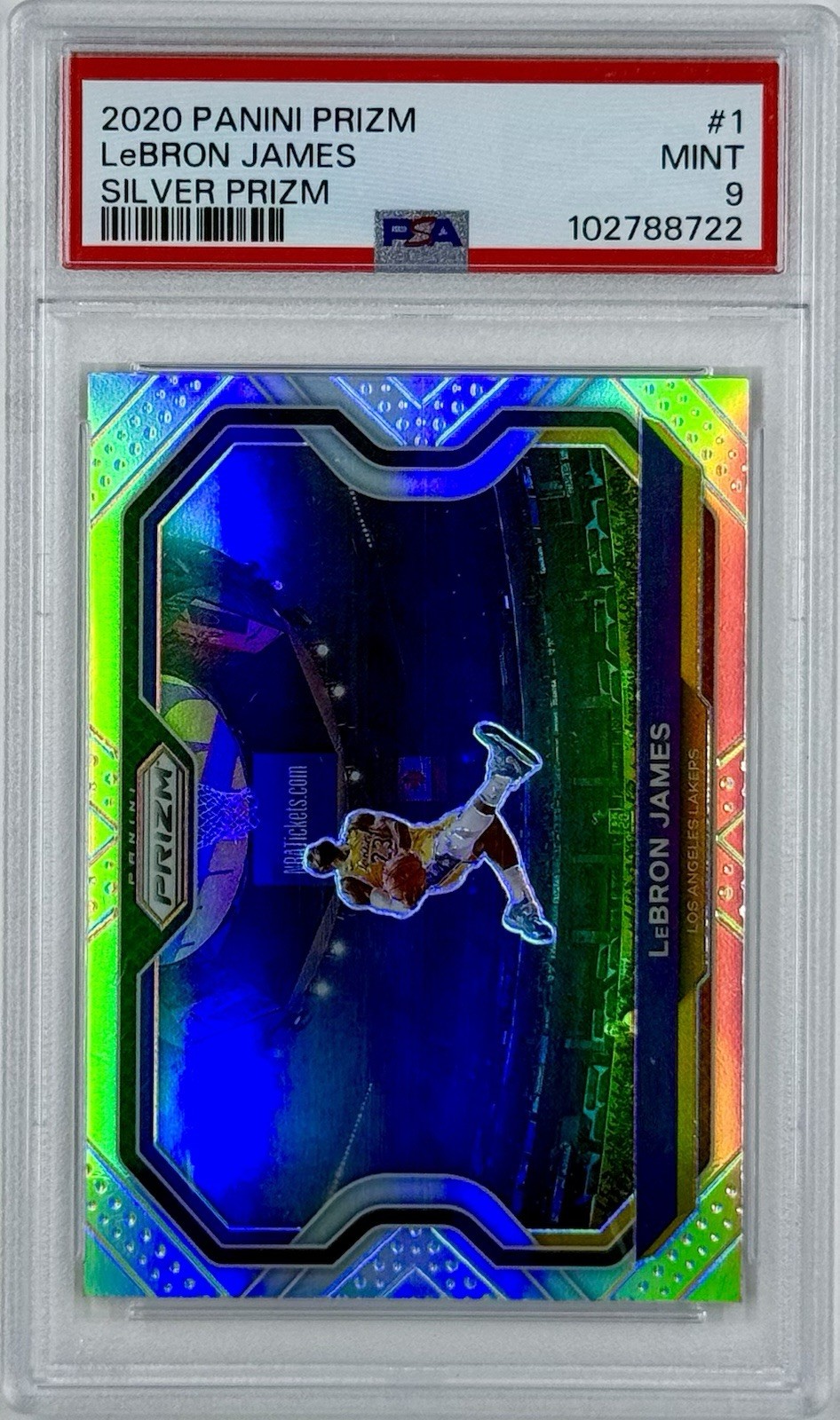 LeBron James 2020 Prizm #1 Silver Price Guide - Sports Card Investor